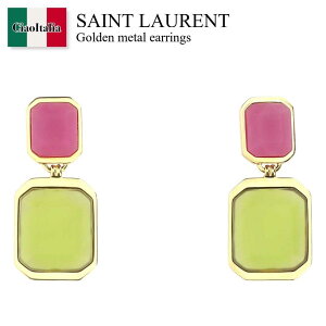 �y���ʌ���E�݌Ɍ���E�����ҏ����I�z �T�����[���� / Saint Laurent Golden Metal Earrings / 737929 Y1591 / 737929 Y1591 9628 / 737929Y1591 / 737929Y1591 9628 / 737929Y15919628 / �s�A�X