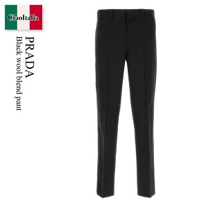 �y���ʌ���E�݌Ɍ���E�����ҏ����I�z �v���_ / Prada Black Wool Blend Pant / SPH257 F0002 / SPH257 S23113L5 F0002 / SPH257S23113L5 / SPH257S23113L5 F0002 / SPH257S23113L5F0002 / �p���c�E�{�g���X���̑�