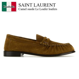 �y���ʌ���E�݌Ɍ���E�����ҏ����I�z �T�����[���� / Saint Laurent Camel Suede Le Loafer Loafers / 816812 2W5AC / 816812 2W5AC 9808 / 8168122W5AC / 8168122W5AC 9808 / 8168122W5AC9808 / �h���X�V���[�Y�E�v�C�E�r�W�l�X�V