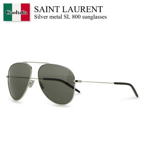 �y���ʌ���E�݌Ɍ���E�����ҏ����I�z �T�����[���� / Saint Laurent Silver Metal Sl 800 Sunglasses / 822262 Y9969 / 822262 Y9969 8100 / 822262Y9969 / 822262Y9969 8100 / 822262Y99698100 / �T���O���X
