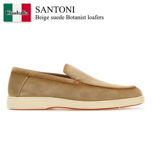 yʌE݌ɌEҏIz Tg[j / Santoni Beige Suede Botanist Loafers / MGDG17824TICBGEX / MGDG17824TICBGEX C30 / MGDG17824TICBGEXC30 / hXV[YEvCErWlXV[Y