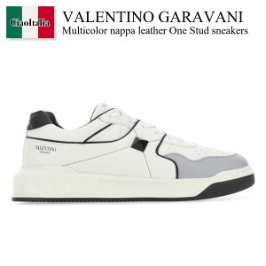 �y���ʌ���E�݌Ɍ���E�����ҏ����I�z �o�����`�m / Valentino Garavani Multicolor Nappa Leather One Stud Sneaker / 1Y2S0E71NWN / 1Y2S0E71NWN 0N2 / 1Y2S0E71NWN0N2 / �X�j�[�J�[