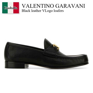 �y���ʌ���E�݌Ɍ���E�����ҏ����I�z �o�����`�m / Valentino Garavani Black Leather Vlogo Loafers / 6Y2S0J68MIL / 6Y2S0J68MIL 0NO / 6Y2S0J68MIL0NO / �h���X�V���[�Y�E�v�C�E�r�W�l�X�V���[�Y