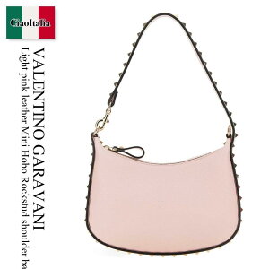 �y���ʌ���E�݌Ɍ���E�����ҏ����I�z �o�����`�m / ���΂� / �J�o�� / Valentino Garavani Light Pink Leather Mini Hobo Rockstud Sho / 3W0P0Z66TAG / 3W0P0Z66TAG 16Q / 3W0P0Z66TAG16Q / �V�����_�[�o�b�O�E�|�V�F�b�g
