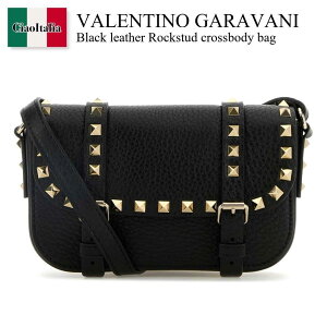 �y���ʌ���E�݌Ɍ���E�����ҏ����I�z �o�����`�m / ���΂� / �J�o�� / Valentino Garavani Black Leather Rockstud Crossbody Bag / 6W2P0AI6VSH / 6W2P0AI6VSH 0NO / 6W2P0AI6VSH0NO / �V�����_�[�o�b�O�E�|�V�F�b�g