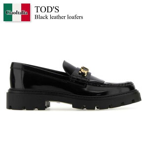 yʌE݌ɌEҏIz gbY / Tod'S Black Leather Loafers / XXW08J0GF80SHA / XXW08J0GF80SHA B999 / XXW08J0GF80SHAB999 / [t@[EIbNXtH[h