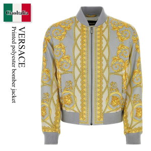 yʌE݌ɌEҏIz FT[`F / Versace Printed Polyester Bomber Jacket / 10162 491A11388 / 10162 491A11388 5E350 / 10162491A11388 / 10162491A11388 5E350 / 10162491A113885E350 / u]