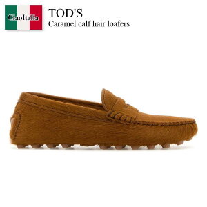 yʌE݌ɌEҏIz gbY / Tod'S Caramel Calf Hair Loafers / XXW52K00010EJZ / XXW52K00010EJZ C822 / XXW52K00010EJZC822 / [t@[EIbNXtH[h
