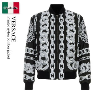 yʌE݌ɌEҏIz FT[`F / Versace Printed Nylon Bomber Jacket / 10188 241A13441 / 10188 241A13441 5B950 / 10188241A13441 / 10188241A13441 5B950 / 10188241A134415B950 / u]