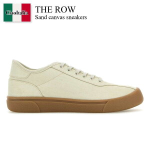 【数量限定・在庫限り・早い者勝ち!】 ザ・ロウ / The Row Sand Canvas Sneakers / F1611 SPC / F1611 SPC SAT / F1611SPC / F1611SPC SAT / F1611SPCSAT / スニーカー