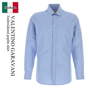 �y���ʌ���E�݌Ɍ���E�����ҏ����I�z �o�����`�m / Valentino Garavani Embroidered Poplin Shirt / 7V3ABR60AY9 / 7V3ABR60AY9 SCJ / 7V3ABR60AY9SCJ / �V���c