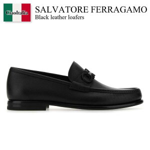 yʌE݌ɌEҏIz tFK / Salvatore Ferragamo Black Leather Loafers / 02A879 688525 / 02A879 688525 NERO / 02A879688525 / 02A879688525 NERO / 02A879688525NERO / hXV[YEvCErWlXV