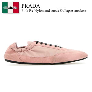 yʌE݌ɌEҏIz v_ / Prada Pink Re-Nylon And Suede Collapse Sneakers / 1E959N F0924 / 1E959N F005D7C F0924 / 1E959NF005D7C / 1E959NF005D7C F0924 / 1E959NF005D7CF0924 / Xj[J[