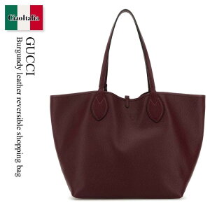 �y���ʌ���E�݌Ɍ���E�����ҏ����I�z �O�b�` / ���΂� / �J�o�� / Gucci Burgundy Leather Reversible Shopping Bag / 839112 AAFEQ / 839112 AAFEQ 6258 / 839112AAFEQ / 839112AAFEQ 6258 / 839112AAFEQ6258 / �g�[�g�o�b�O