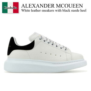 yʌE݌ɌEҏIz ALT_[E}bNC[ / Alexander Mcqueen White Leather Sneakers / 553770 WIAIH / 553770 WIAIH 9061 / 553770WIAIH / 553770WIAIH 9061 / 553770WIAIH9061 / Xj[J[