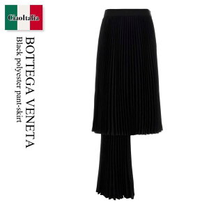 �y���ʌ���E�݌Ɍ���E�����ҏ����I�z �{�b�e�K�E���F�l�^ / Bottega Veneta Black Polyester Pant-Skirt / 819908 V5DE0 / 819908 V5DE0 1000 / 819908V5DE0 / 819908V5DE0 1000 / 819908V5DE01000 / �X�J�[�g