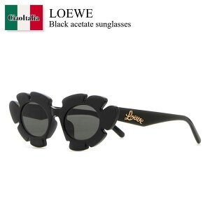 �y���ʌ���E�݌Ɍ���E�����ҏ����I�z ���G�x / Loewe Black Acetate Sunglasses / LW40088U47 / LW40088U47 01A / LW40088U4701A / �T���O���X