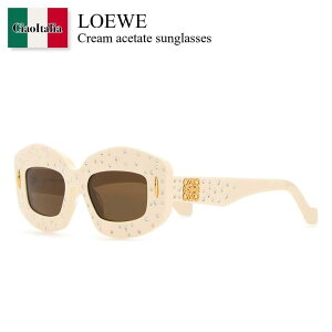 �y���ʌ���E�݌Ɍ���E�����ҏ����I�z ���G�x / Loewe Cream Acetate Sunglasses / LW4114IS49 / LW4114IS49 25E / LW4114IS4925E / �T���O���X