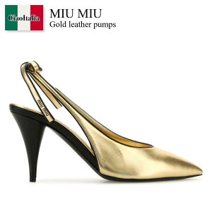yʌE݌ɌEҏIz ~E~E / Miu Miu Gold Leather Pumps / 5I430E F0W3L / 5I430E F085X20 F0W3L / 5I430EF085X20 / 5I430EF085X20 F0W3L / 5I430EF085X20F0W3L / pvX