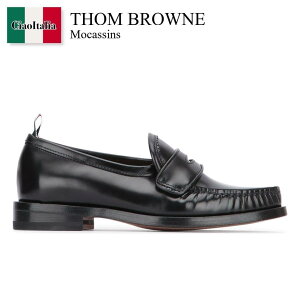 �y���ʌ���E�݌Ɍ���E�����ҏ����I�z �g�� �u���E�� / Thom Browne Mocassins / FFF173AL0043 / FFF173AL0043 001 / FFF173AL0043001 / ���[�t�@�[�E�I�b�N�X�t�H�[�h