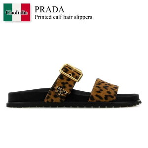 �y���ʌ���E�݌Ɍ���E�����ҏ����I�z �v���_ / Prada Printed Calf Hair Slippers / 1XX715 F0151 / 1XX715 FD010XRY F0151 / 1XX715FD010XRY / 1XX715FD010XRY F0151 / 1XX715FD010XRYF0151 / �T���_���E�~���[��