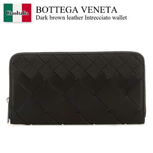 �y���ʌ���E�݌Ɍ���E�����ҏ����I�z �{�b�e�K�E���F�l�^ / Bottega Veneta Dark Brown Leather Intrecciato Wallet / 814838 V5UH1 / 814838 V5UH1 2145 / 814838V5UH1 / 814838V5UH1 2145 / 814838V5UH12145 / �����z