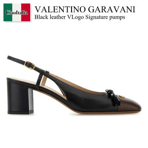 �y���ʌ���E�݌Ɍ���E�����ҏ����I�z �o�����`�m / Valentino Garavani Black Leather Vlogo Signature Pumps / 7W2S0MH9DDT / 7W2S0MH9DDT BXV / 7W2S0MH9DDTBXV / �p���v�X
