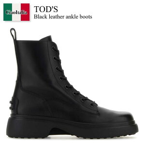 �y���ʌ���E�݌Ɍ���E�����ҏ����I�z �g�b�Y / Tod'S Black Leather Ankle Boots / XXW74L0JK30T0N / XXW74L0JK30T0N B999 / XXW74L0JK30T0NB999 / �V���[�g�u�[�c�E�u�[�e�B
