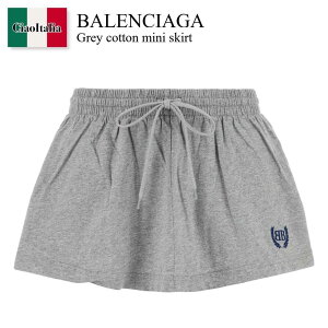yʌE݌ɌEҏIz oVAK / Balenciaga Grey Cotton Mini Skirt / 834169 TSVC9 / 834169 TSVC9 1300 / 834169TSVC9 / 834169TSVC9 1300 / 834169TSVC91300 / ~jXJ[g