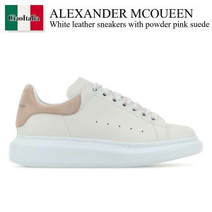 yʌE݌ɌEҏIz ALT_[E}bNC[ / Alexander Mcqueen White Leather Sneakers / 553770 WIAIH / 553770 WIAIH 9182 / 553770WIAIH / 553770WIAIH 9182 / 553770WIAIH9182 / Xj[J[