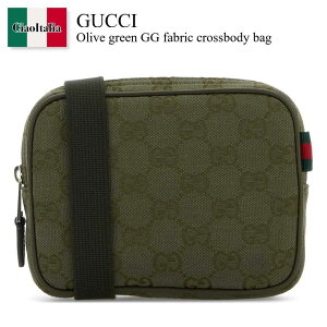 �y���ʌ���E�݌Ɍ���E�����ҏ����I�z �O�b�` / ���΂� / �J�o�� / Gucci Olive Green Gg Fabric Crossbody Bag / 834268 FAEOG / 834268 FAEOG 3241 / 834268FAEOG / 834268FAEOG 3241 / 834268FAEOG3241 / �N���b�`�o�b�O