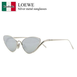 yʌE݌ɌEҏIz Gx / Loewe Silver Metal Sunglasses / LW40179U59 / LW40179U59 16C / LW40179U5916C / TOX