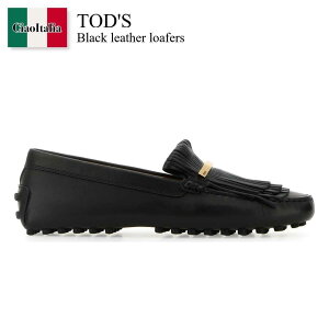 yʌE݌ɌEҏIz gbY / Tod'S Black Leather Loafers / XXW22L0JQ40UQV / XXW22L0JQ40UQV B999 / XXW22L0JQ40UQVB999 / [t@[EIbNXtH[h