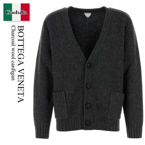 �y���ʌ���E�݌Ɍ���E�����ҏ����I�z �{�b�e�K�E���F�l�^ / Bottega Veneta Charcoal Wool Cardigan / 835396 V5LS0 / 835396 V5LS0 1370 / 835396V5LS0 / 835396V5LS0 1370 / 835396V5LS01370 / �J�[�f�B�K��