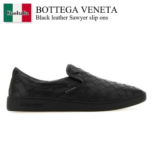 yʌE݌ɌEҏIz {beKEFl^ / Bottega Veneta Black Leather Sawyer Slip Ons / 775320 V3HB0 / 775320 V3HB0 1000 / 775320V3HB0 / 775320V3HB0 1000 / 775320V3HB01000 / Xj[J[
