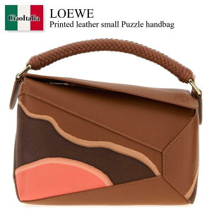 �y���ʌ���E�݌Ɍ���E�����ҏ����I�z ���G�x / ���΂� / �J�o�� / Loewe Printed Leather Small Puzzle Handbag / A510P60XB0 / A510P60XB0 PECANPARROTPINK / A510P60XB0PECANPARROTPINK / �n���h�o�b�O
