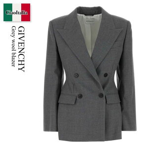 �y���ʌ���E�݌Ɍ���E�����ҏ����I�z �W�o���V�B / Givenchy Grey Wool Blazer / BW30KW14FU / BW30KW14FU 030 / BW30KW14FU030 / �W���P�b�g