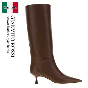 �y���ʌ���E�݌Ɍ���E�����ҏ����I�z �W�������B�g ���b�V / Gianvito Rossi Brown Leather Joyce Boots / G80183 55LAC VGI / G80183 55LAC VGI BROW / G8018355LACVGI / G8018355LACVGI BROW / G8018355LACVGIBROW / �~�h���u�[�c