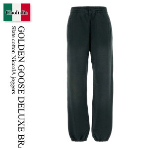 yʌE݌ɌEҏIz S[fO[X / Golden Goose Deluxe Brand Slate Cotton Niccola Joggers / GUP02205P002147 / GUP02205P002147 90498 / GUP02205P00214790498 / tBbglX{gX