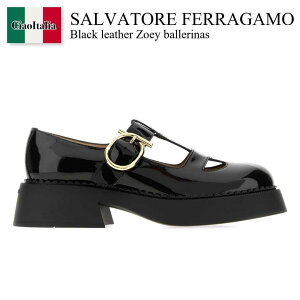yʌE݌ɌEҏIz tFK / Salvatore Ferragamo Black Leather Zoey Ballerinas / 01K324 784758 / 01K324 784758 NEROBISCOTTO / 01K324784758 / 01K324784758 NEROBISCOTTO / 01K324784758NEROBISCOTTO / [t@[