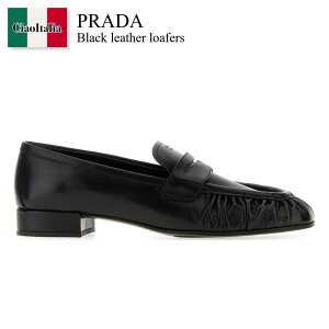�y���ʌ���E�݌Ɍ���E�����ҏ����I�z �v���_ / Prada Black Leather Loafers / 1D175O F0002 / 1D175O F020007 F0002 / 1D175OF020007 / 1D175OF020007 F0002 / 1D175OF020007F0002 / ���[�t�@�[�E�I�b�N�X�t�H�[�h