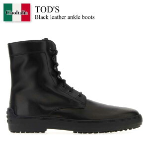 �y���ʌ���E�݌Ɍ���E�����ҏ����I�z �g�b�Y / Tod'S Black Leather Ankle Boots / XXM84L0GK50NF5 / XXM84L0GK50NF5 B999 / XXM84L0GK50NF5B999 / �u�[�c