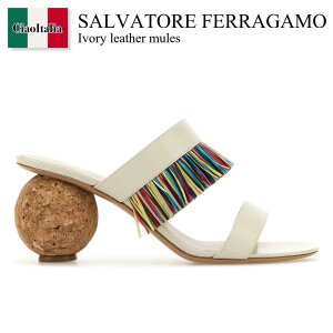 yʌE݌ɌEҏIz tFK / Salvatore Ferragamo Ivory Leather Mules / 01K208 782677 / 01K208 782677 MASCARPONE / 01K208782677 / 01K208782677 MASCARPONE / 01K208782677MASCARPONE / T_E~[