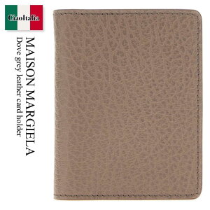 yʌE݌ɌEҏIz ] }WF / Maison Margiela Dove Grey Leather Card Holder / S56UI0128 P4455 / S56UI0128 P4455 T2615 / S56UI0128P4455 / S56UI0128P4455 T2615 / S56UI0128P4455T2615 / J[hP[XE