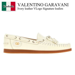 �y���ʌ���E�݌Ɍ���E�����ҏ����I�z �o�����`�m / Valentino Garavani Ivory Leather Vlogo Signature Loafers / 7W2S0MW1PNJ / 7W2S0MW1PNJ 098 / 7W2S0MW1PNJ098 / ���[�t�@�[�E�I�b�N�X�t�H�[�h