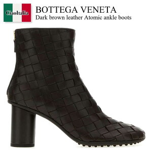 �y���ʌ���E�݌Ɍ���E�����ҏ����I�z �{�b�e�K�E���F�l�^ / Bottega Veneta Dark Brown Leather Atomic Ankle Boots / 811087 V2ED0 / 811087 V2ED0 2113 / 811087V2ED0 / 811087V2ED0 2113 / 811087V2ED02113 / �V���[�g�u�[�c�E�u�[