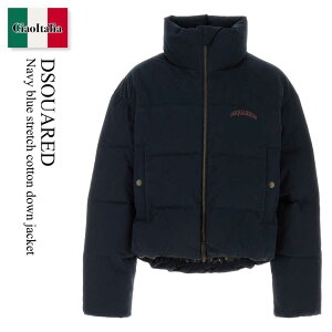 �y���ʌ���E�݌Ɍ���E�����ҏ����I�z �f�B�[�X�N�G�A�[�h / Dsquared Navy Blue Stretch Cotton Down Jacket / S74AM1629 D35319 / S74AM1629 D35319 524 / S74AM1629D35319 / S74AM1629D35319 524 / S74AM1629D35319524 / �_�E���W���P