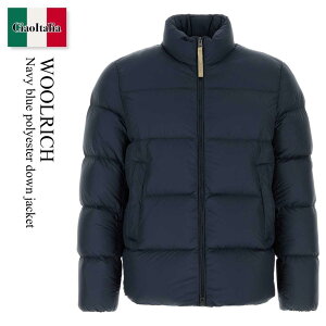 �y���ʌ���E�݌Ɍ���E�����ҏ����I�z �E�[�����b�` / Woolrich Navy Blue Polyester Down Jacket / CFWOOU2086MRUT2635 / CFWOOU2086MRUT2635 MELBLU / CFWOOU2086MRUT2635MELBLU / �_�E���W���P�b�g�E�R�[�g
