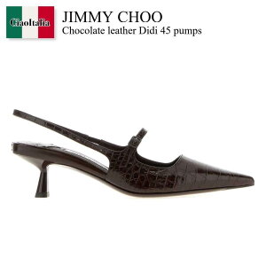 �y���ʌ���E�݌Ɍ���E�����ҏ����I�z �W�~�[�`���E / Jimmy Choo Chocolate Leather Didi 45 Pumps / DIDI45CCL / DIDI45CCL CHOCOLATE / DIDI45CCLCHOCOLATE / �p���v�X