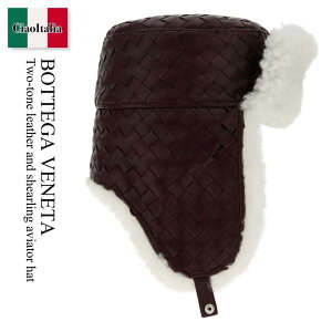 yʌE݌ɌEҏIz {beKEFl^ / Bottega Veneta Two-Tone Leather And Shearling Aviator Hat / 845580 V5NZ0 / 845580 V5NZ0 6114 / 845580V5NZ0 / 845580V5NZ0 6114 / 845580V5NZ06114 / XqȆ